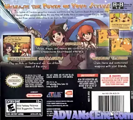 Image n° 2 - boxback : Summon Night - Twin Age
